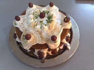 دستور پخت کیک جنگل سیاه/شیرینی
