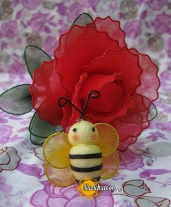 آموزش تصویری تهیه عروسک زنبور طلایی/عروسک