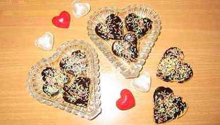 آموزش شکلات قلبی / شیرینی مخصوص عید