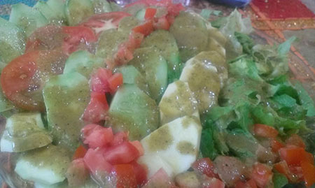 طرز تهیه سس ریحان/دسر