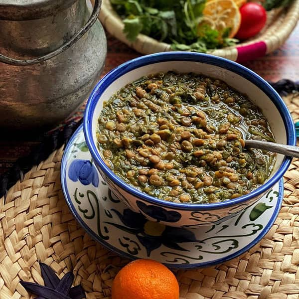 طرز تهیه قلیه اسفناج خوشمزه