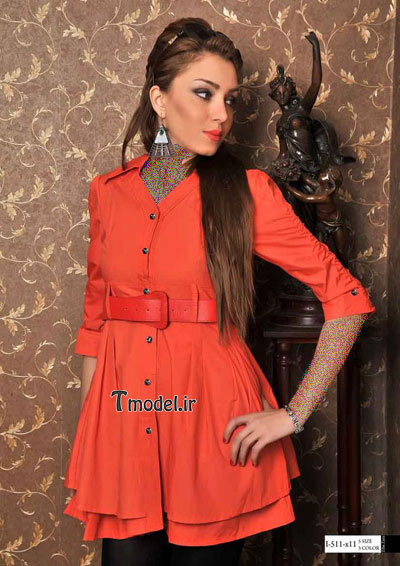 جدید ترین مدل مانتو دخترانه از کمپانی 2015 zara/مدل لباس