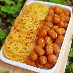 طرز تهیه زولبیا و بامیه مخصوص ماه رمضان